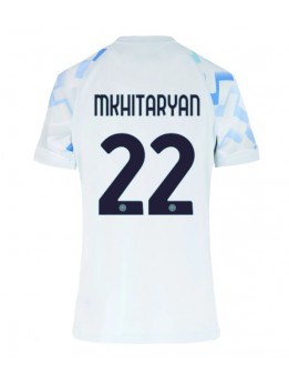 Zenske Futbalové oblečenie Inter Milan Henrikh Mkhitaryan #22 2025-26 Krátky Rukáv - Preč